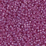 11-4246:  11/0 Duracoat Silverlined Dyed Lilac Miyuki Seed Bead 