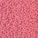 11-4465:  11/0 Duracoat Dyed Opaque Guava Miyuki Seed Bead - 11-4465*