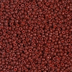 11-4470:  11/0 Duracoat Dyed Opaque Maroon Miyuki Seed Bead 