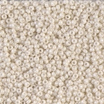 11-600:  11/0 Opaque Limestone Luster  Miyuki Seed Bead 