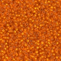 11-8F:  11/0 Matte Silverlined Orange  Miyuki Seed Bead 