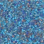 11-MIX-30:  11/0 Mix - Aqua Shimmer 