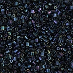 11C-452:  11/0 Cut Metallic Dark Blue Iris (was 11C-612) Miyuki Seed Bead 