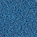 15-1025:  15/0 Silverlined Capri Blue AB Miyuki Seed Bead - 15-1025*