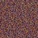 15-134FR:  15/0 Matte Transparent Dark Topaz AB  Miyuki Seed Bead approx 250 grams - 15-134FR