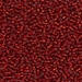 15-1420:  15/0 Dyed Silverlined Brick Red  Miyuki Seed Bead - 15-1420*