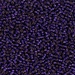 15-1426:  15/0 Dyed Silverlined Dark Purple  Miyuki Seed Bead - 15-1426*
