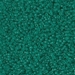 15-147F:  15/0 Matte Transparent Emerald Miyuki Seed Bead - 15-147F*
