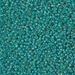 15-147FR:  15/0 Matte Transparent Emerald AB Miyuki Seed Bead - 15-147FR*