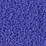 15-1486:  15/0 Dyed Opaque Bright Purple  Miyuki Seed Bead 