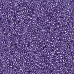 15-1531:  15/0 Sparkling Purple Lined Crystal  Miyuki Seed Bead 