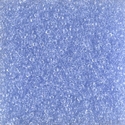 15-159L:  15/0 Transparent Light Cornflower Blue  Miyuki Seed Bead 