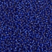 15-1653:  15/0 Dyed Semi-Frosted Silverlined Dusk Blue  Miyuki Seed Bead - 15-1653*