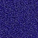 15-2243:  15/0 Transparent Cobalt Luster  Miyuki Seed Bead - 15-2243*