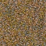 15-3051:  15/0 Sparkling Lined Sand Dune Mix   Miyuki Seed Bead 