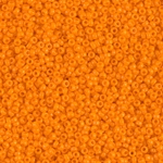 15-405:  15/0 Opaque Tangerine Miyuki Seed Bead 