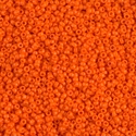 15-406:  15/0 Opaque Orange  Miyuki Seed Bead 
