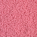 15-4465:  15/0 Duracoat Dyed Opaque Guava Miyuki Seed Bead 