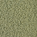 15-4473:  15/0 Duracoat Dyed Opaque Fennel Miyuki Seed Bead 