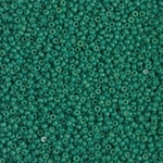 15-4477:  15/0 Duracoat Dyed Opaque Spruce Miyuki Seed Bead 
