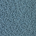 15-4479:  15/0 Duracoat Dyed Opaque Moody Blue Miyuki Seed Bead 