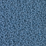 15-4482:  15/0 Duracoat Dyed Opaque Bayberry Miyuki Seed Bead 