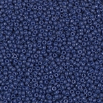 15-4493:  15/0 Duracoat Dyed Op Navy Blue Miyuki Seed Bead 