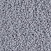 15-498:  15/0 Opaque Cement Gray Miyuki Seed Bead - 15-498*