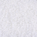 15-550:  15/0 White Opal  Miyuki Seed Bead 