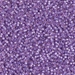 15-574:  15/0 Dyed Lilac Silverlined Alabaster Miyuki Seed Bead - 15-574*