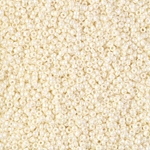 15-594:  15/0 Cream Ceylon  Miyuki Seed Bead 