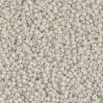 15-600:  15/0 Opaque Limestone Luster  Miyuki Seed Bead 