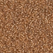 15-971:  15/0 Copper Lined Pale Amber Miyuki Seed Bead - 15-971*