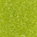 15C-143:  15/0 Cut  Transparent Chartreuse Miyuki Seed Bead - 15C-143*