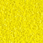 15C-404:  15/0 Cut  Opaque Yellow Miyuki Seed Bead 