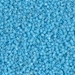 15C-413:  15/0 Cut  Opaque Turquoise Blue Miyuki Seed Bead - 15C-413*