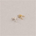 190-197:  Double Loop Bead Tip (Sterling or Gold-Filled) 