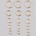 190-247:  Soldered Gold-Filled Jump Rings 