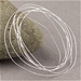 190-SS-24: 24 Gauge Soft Sterling Silver Wire (5ft) - 190-SS-24
