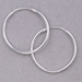 191-019-S: Sterling 24mm Endless Hoop (2 pcs) - 191-019-S