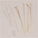 191-022:  1.5 inch Thin Headpin with Small Ball (Sterling or Gold-Filled) 