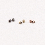 192-536: Crimp Beads 2x2mm - (50 pcs) 