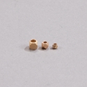 192-RG: Matte Rose Gold Faceted Metal Beads 