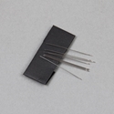 193-100: Japanese Short Beading Needles 8pc (1.75in / 4.2cm) 
