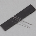 193-104: Japanese Thin Beading Needles 6pc (2 1/8 in / 0.41 x 5.5cm) 