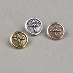 194-004: 17mm Dragonfly Button - (1pc) 