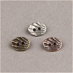 194-021: 17x14mm Oval Shell Button - (1pc) 