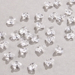 2-5754-8CRY:  8mm Butterfly Crystal 12 pcs 