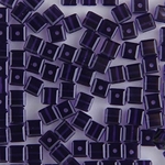 282-140-PVEL:  4mm Purple Velvet Swarovski Crystal Cube (12 pcs) - Discontinued 