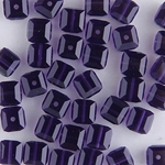 282-160-PVEL:  6mm Purple Velvet Swarovski Crystal Cube (12 pcs) 